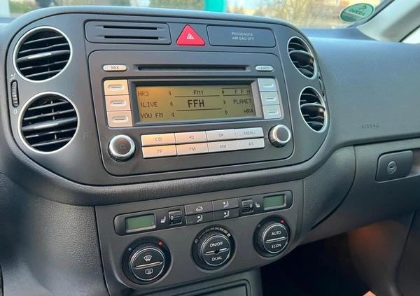 Volkswagen Golf Plus cena 15900 przebieg: 201000, rok produkcji 2006 z Dobrzyca małe 79